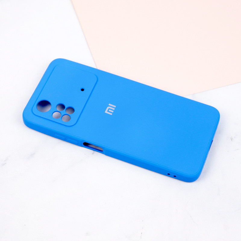 قاب سیلیکونی معمولی محافظ لنزدار Xiaomi Poco M4 Pro 4G