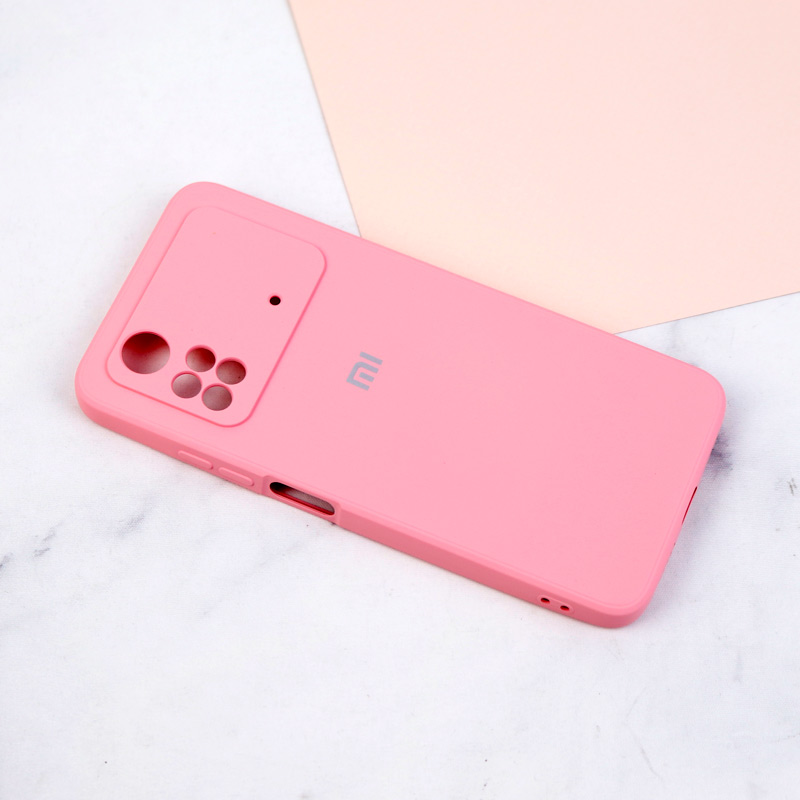 قاب سیلیکونی معمولی محافظ لنزدار Xiaomi Poco M4 Pro 4G