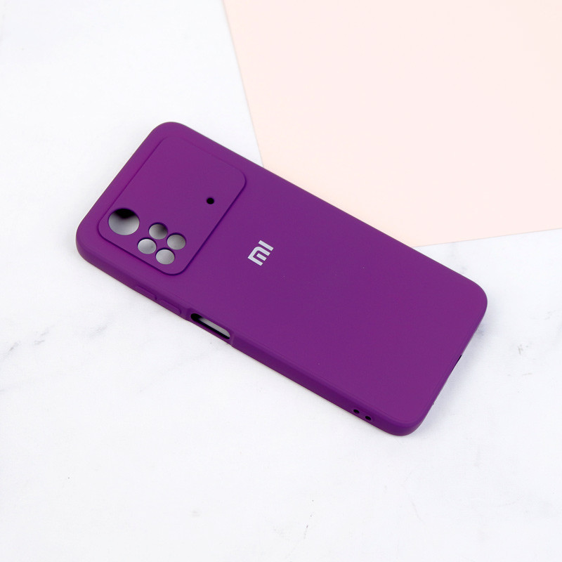 قاب سیلیکونی معمولی محافظ لنزدار Xiaomi Poco M4 Pro 4G