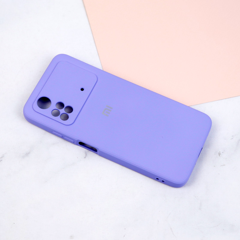 قاب سیلیکونی معمولی محافظ لنزدار Xiaomi Poco M4 Pro 4G