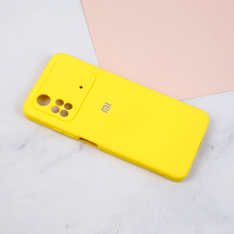 قاب سیلیکونی معمولی محافظ لنزدار Xiaomi Poco M4 Pro 4G