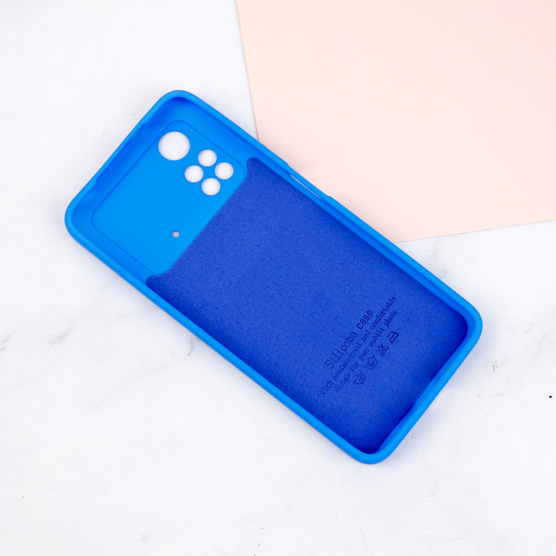 قاب سیلیکونی معمولی محافظ لنزدار Xiaomi Poco M4 Pro 4G