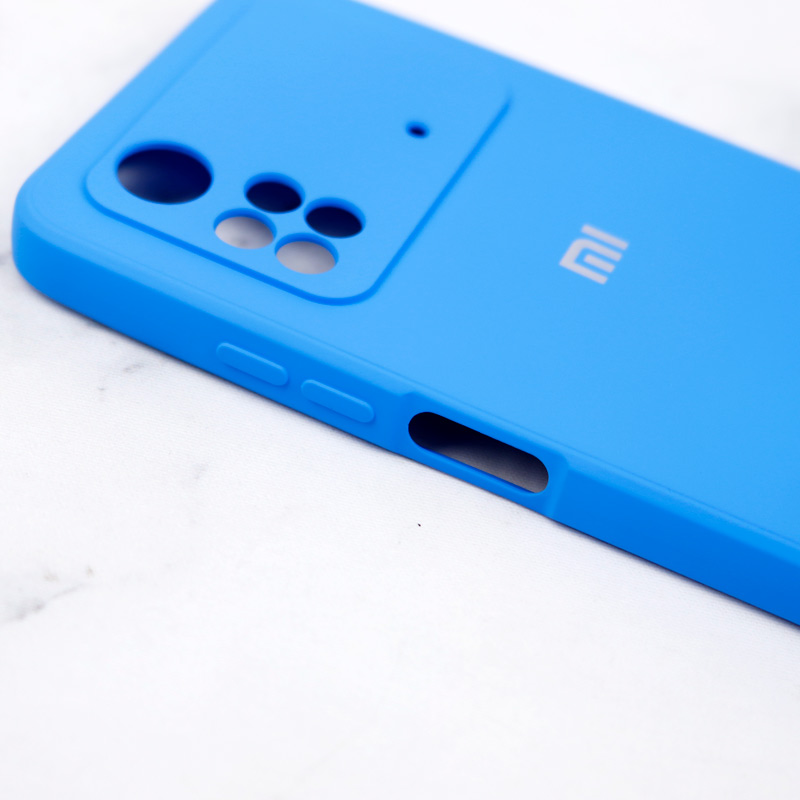 قاب سیلیکونی معمولی محافظ لنزدار Xiaomi Poco M4 Pro 4G