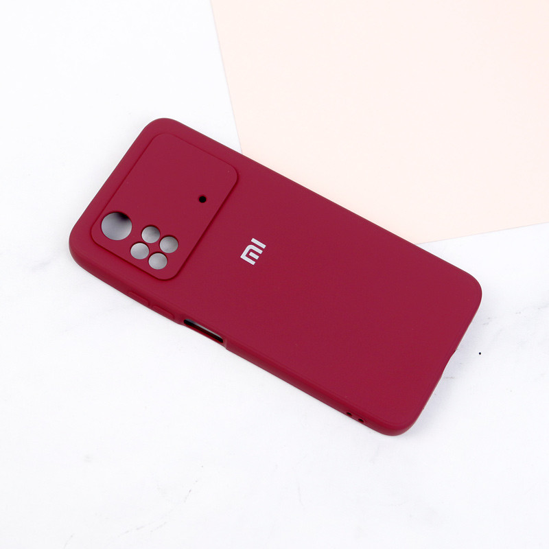 قاب سیلیکونی معمولی محافظ لنزدار Xiaomi Poco M4 Pro 4G