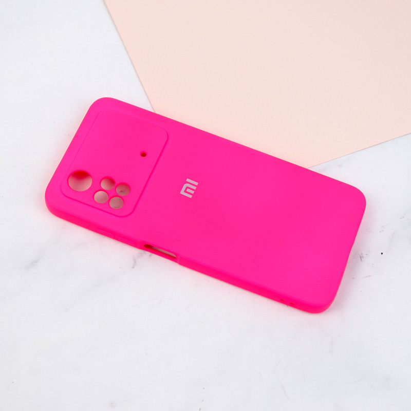 قاب سیلیکونی معمولی محافظ لنزدار Xiaomi Poco M4 Pro 4G