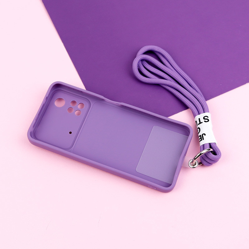 قاب عروسکی برجسته محافظ لنزدار + بند آویز Xiaomi Poco M4 Pro