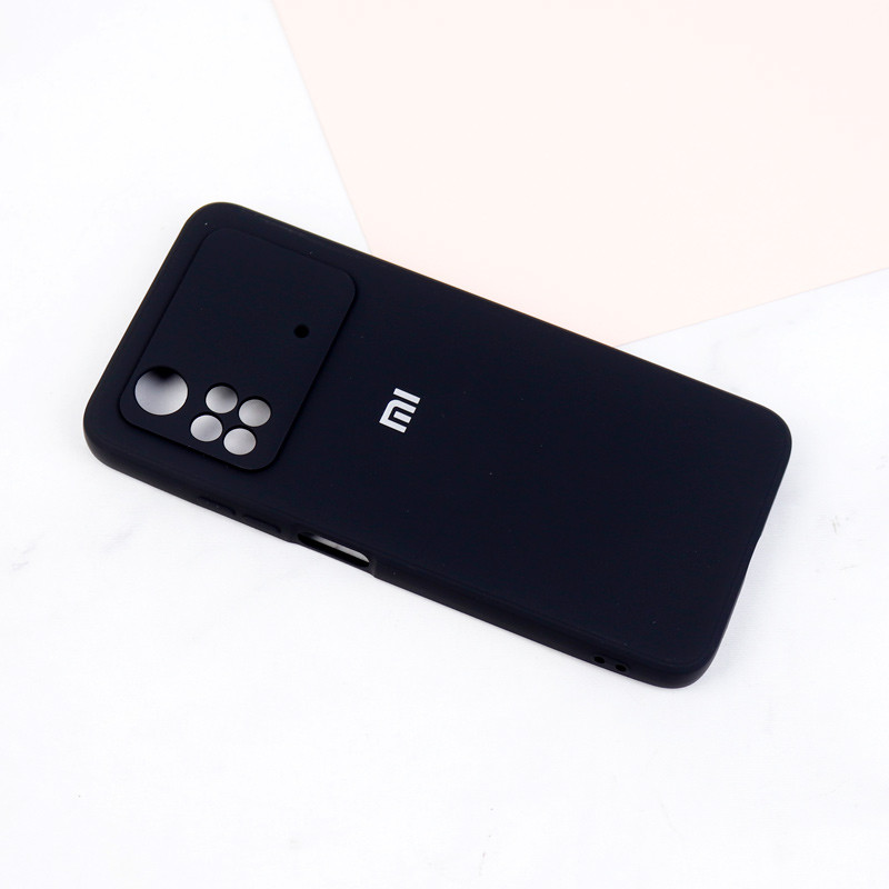 قاب سیلیکونی معمولی محافظ لنزدار Xiaomi Poco M4 Pro 4G