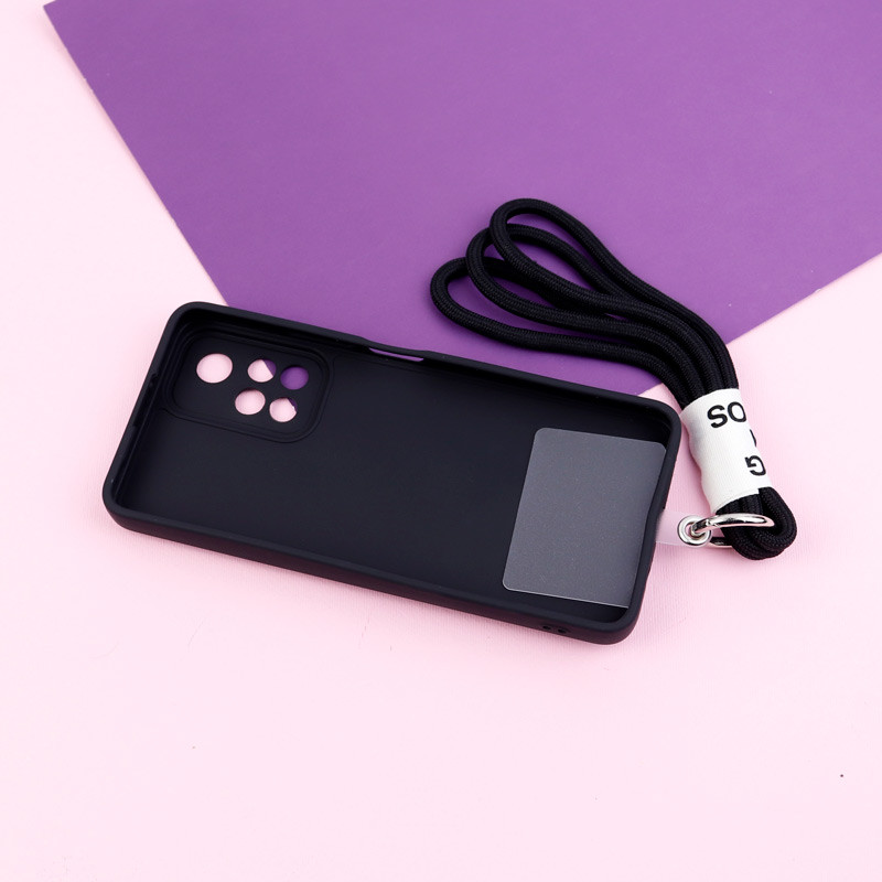 قاب عروسکی برجسته محافظ لنزدار + بند آویز Xiaomi Poco M4 Pro 5G