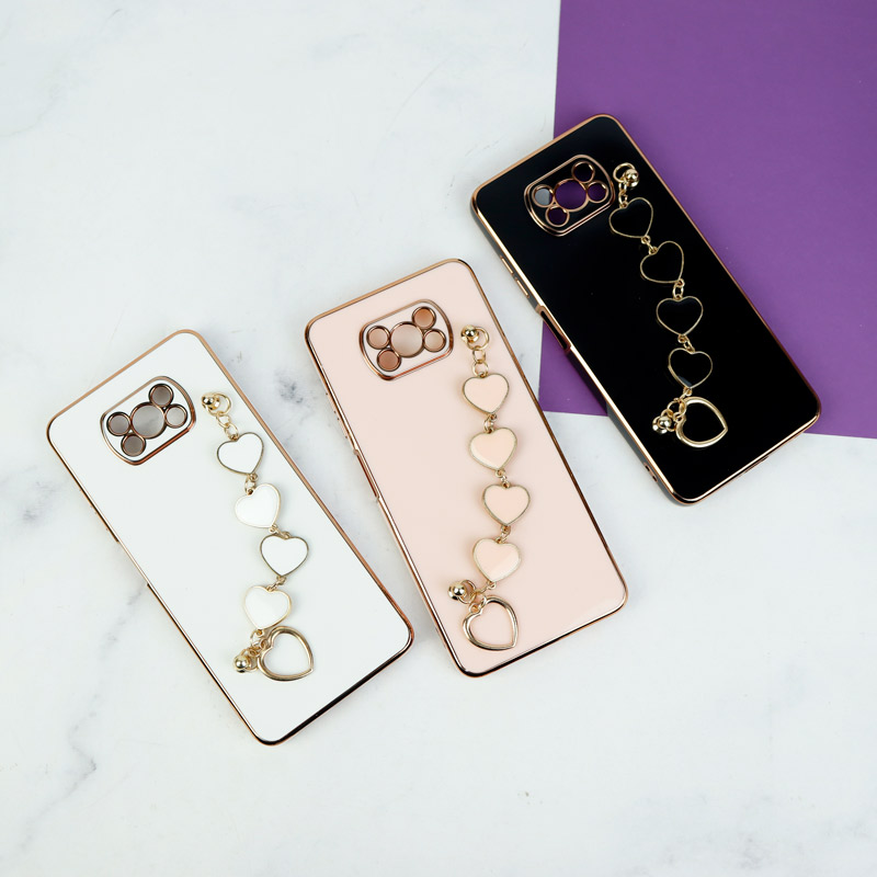 قاب My Case محافظ لنزدار + بند آویز Xiaomi Poco X3
