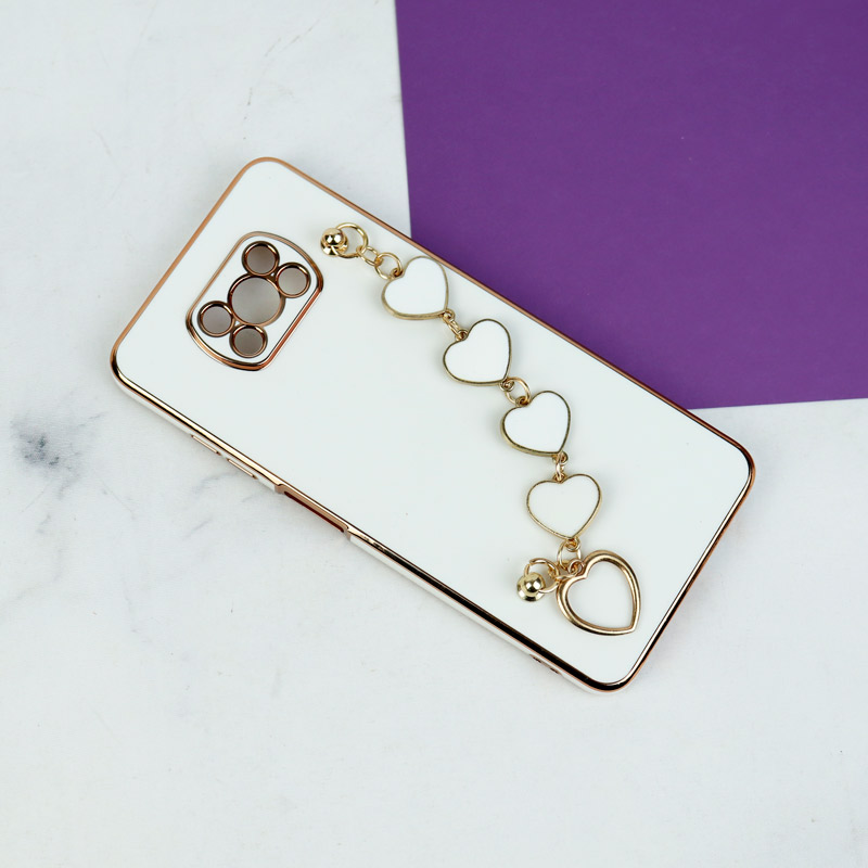 قاب My Case محافظ لنزدار + بند آویز Xiaomi Poco X3