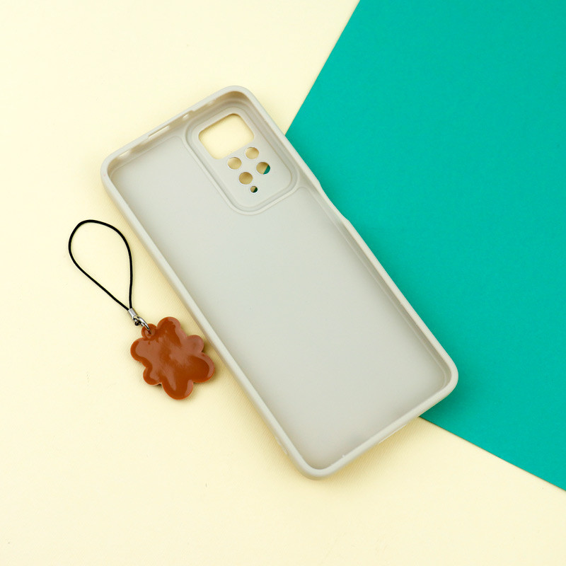 قاب عروسکی خرس برجسته محافظ لنزدار + آویز خرسی Xiaomi Redmi Note 11 Pro