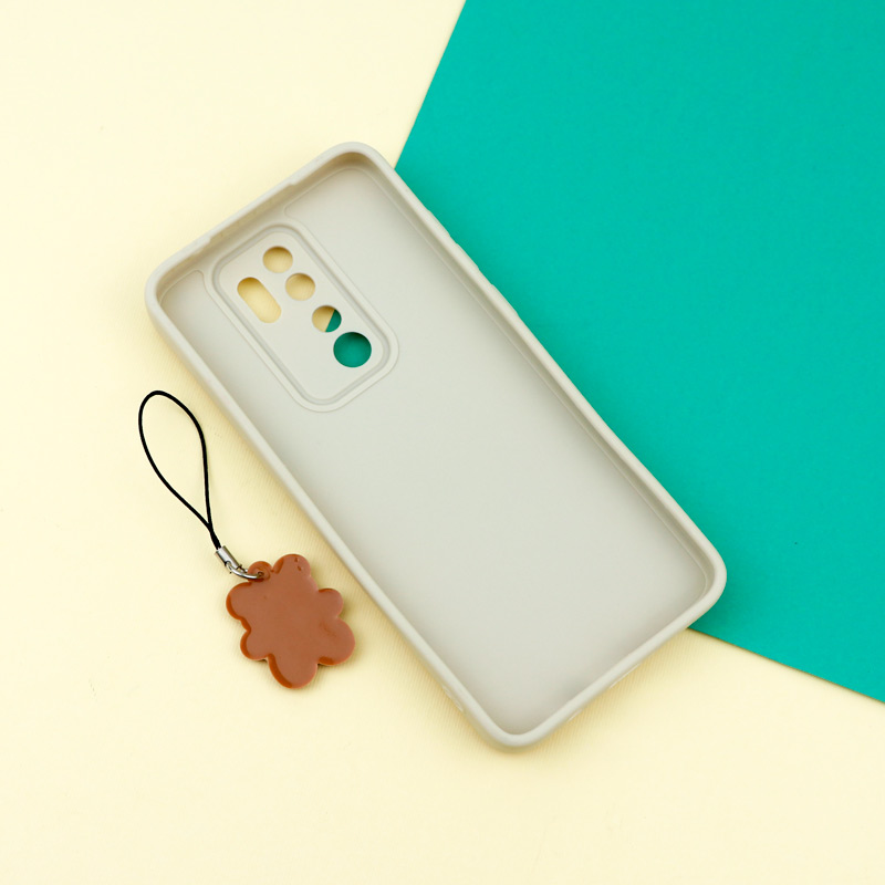 قاب عروسکی خرس برجسته محافظ لنزدار + آویز خرسی Xiaomi Redmi Note 8 Pro