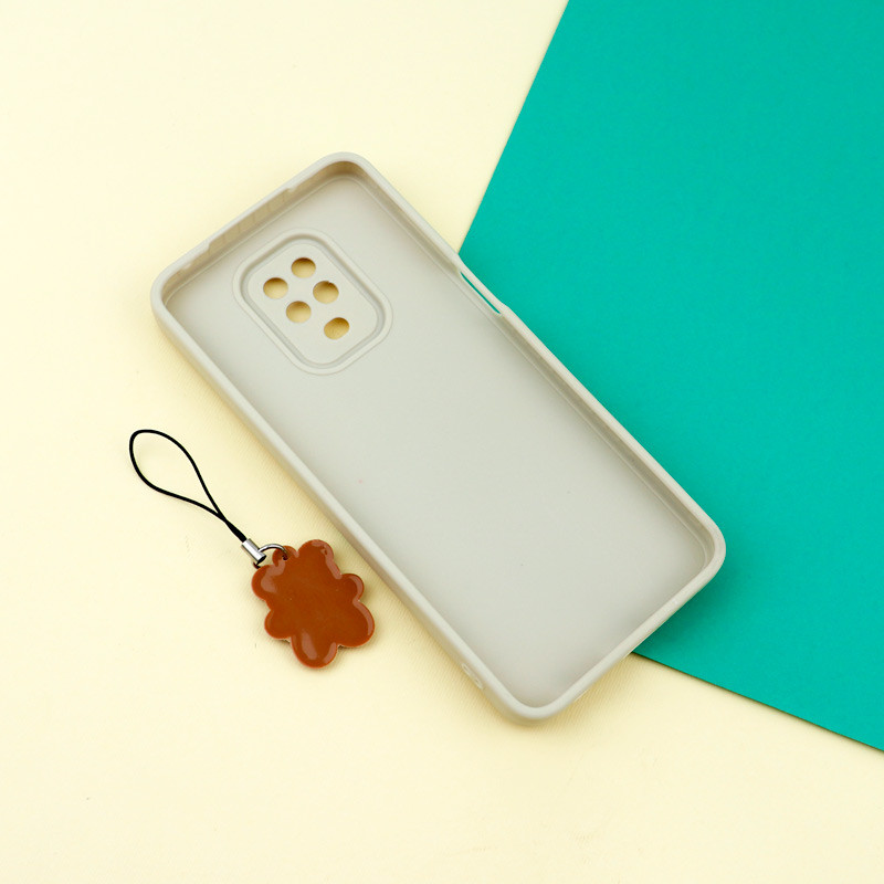 قاب عروسکی خرس برجسته محافظ لنزدار + آویز خرسی Xiaomi Redmi Note 9 Pro