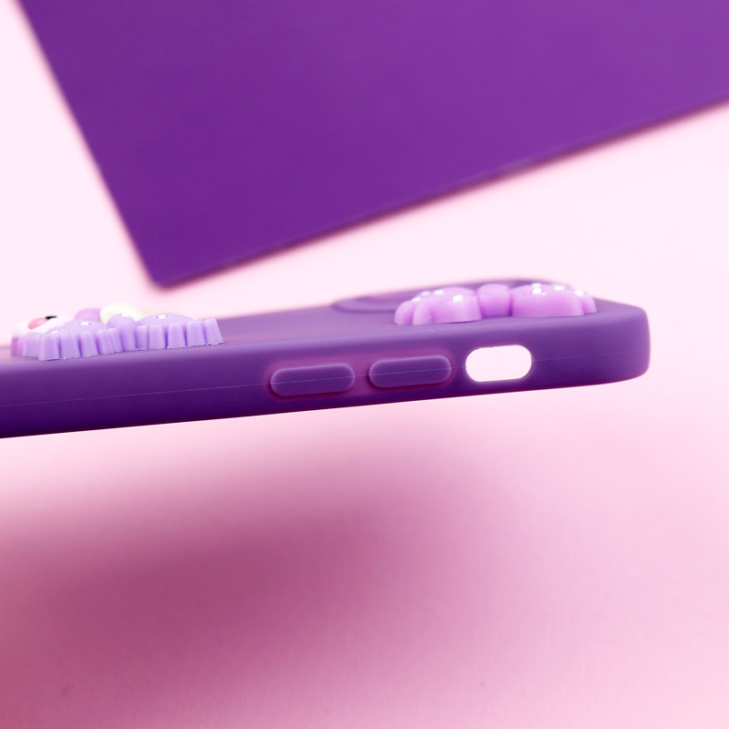 قاب عروسکی برجسته محافظ لنزدار + بند آویز iPhone 12