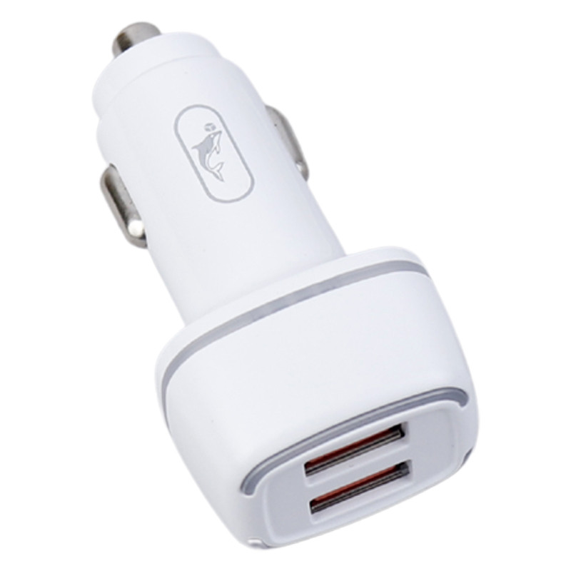 شارژر فندکی فست شارژ Sky Dolphin SZ17T 3.6A 18W + کابل تایپ سی