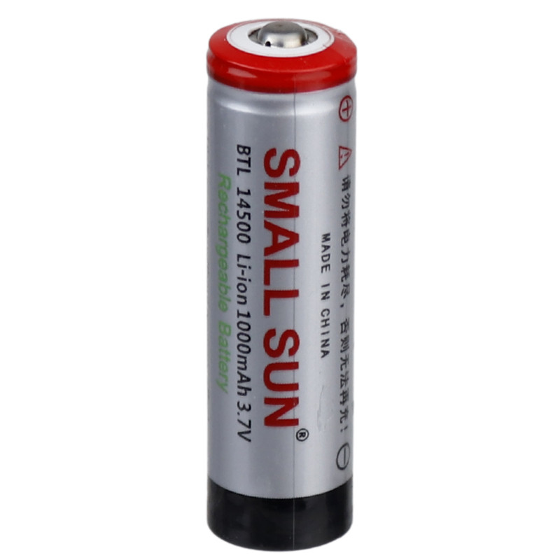 باتری لیتیومی شارژی Small Sun 14500 1000mAh