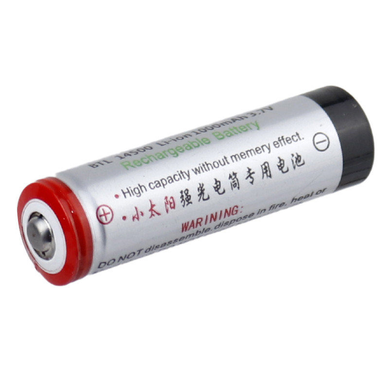 باتری لیتیومی شارژی Small Sun 14500 1000mAh