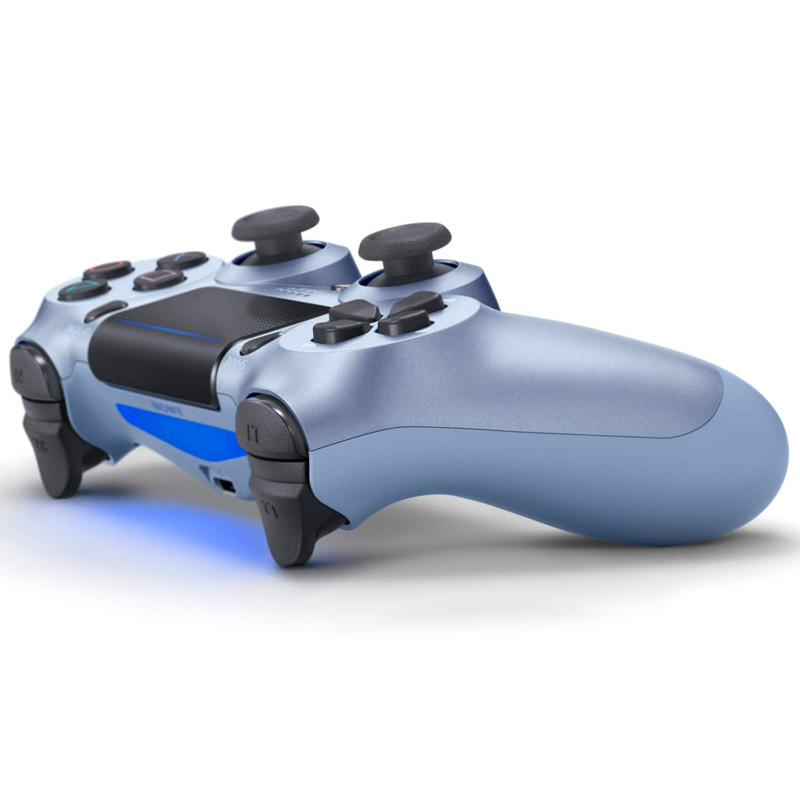 دسته بازی بی سیم SONY PlayStation 4 DualShock 4 High Copy تیتانیوم آبی