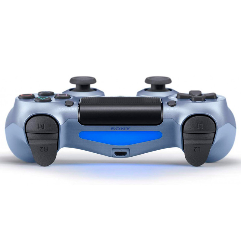 دسته بازی بی سیم SONY PlayStation 4 DualShock 4 High Copy تیتانیوم آبی