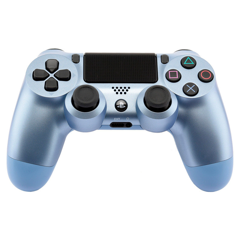 دسته بازی بی سیم SONY PlayStation 4 DualShock 4 High Copy تیتانیوم آبی