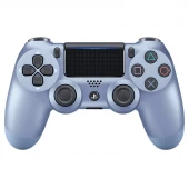 دسته بازی بی سیم SONY PlayStation 4 DualShock 4 High Copy تیتانیوم آبی