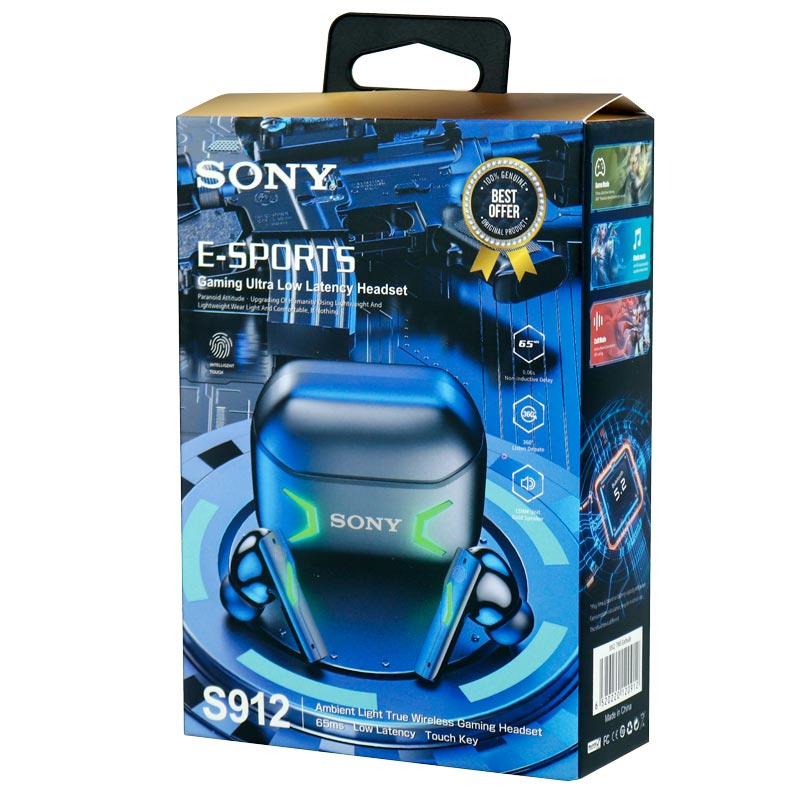 هندزفری بلوتوث دوتایی Sony S912 TWS