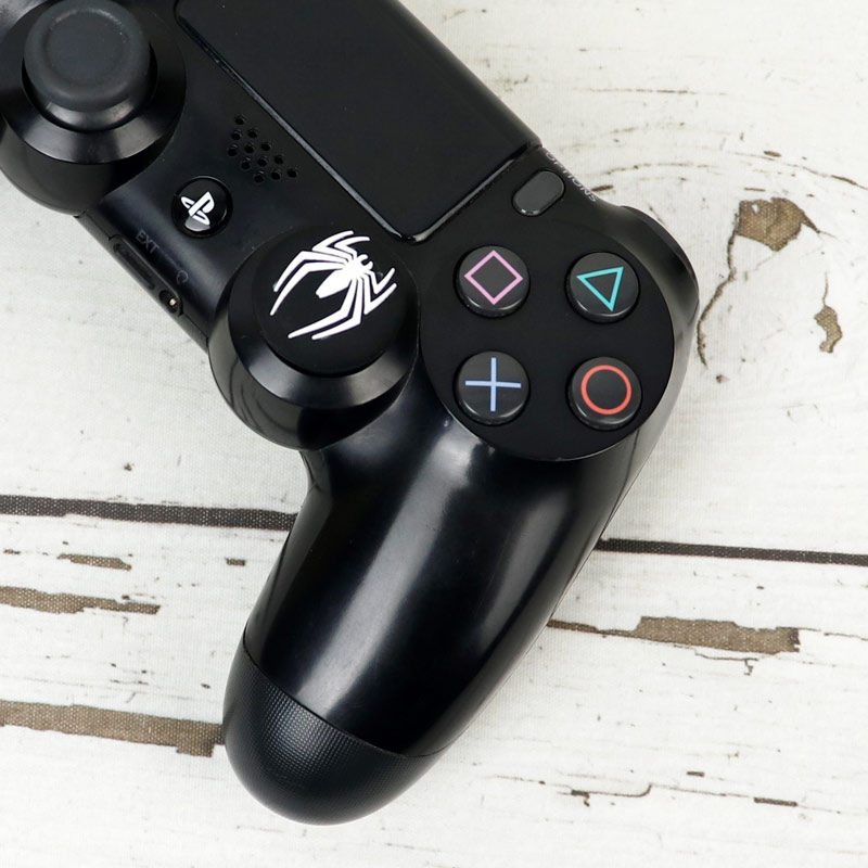 روکش آنالوگ دسته بازی Play Station/XBOX طرح Spider Man مشکی