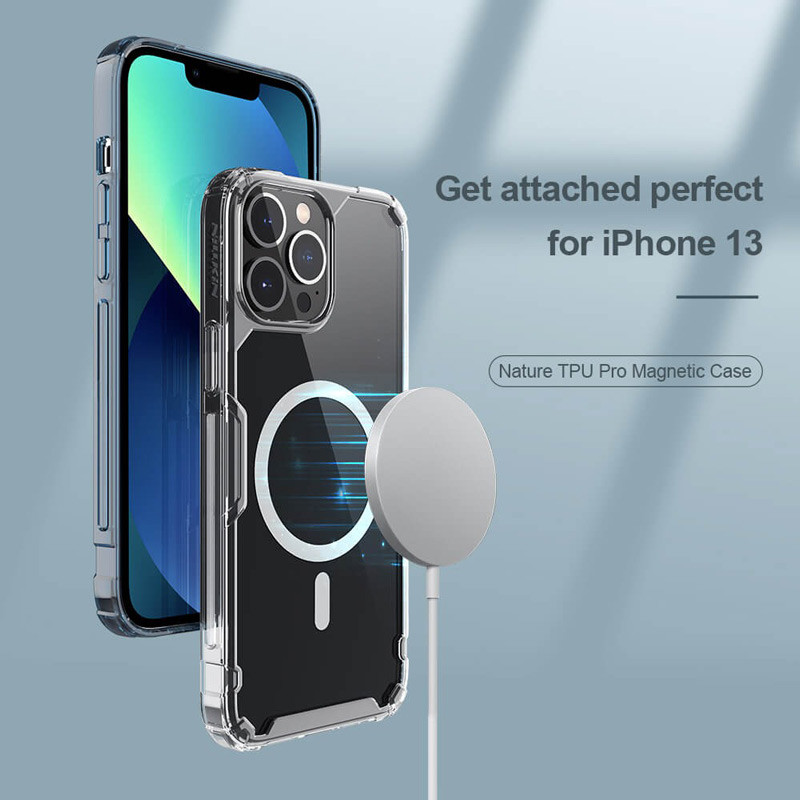 قاب شفاف Nillkin TPU Pro مگ سیف iPhone 13 Pro Max