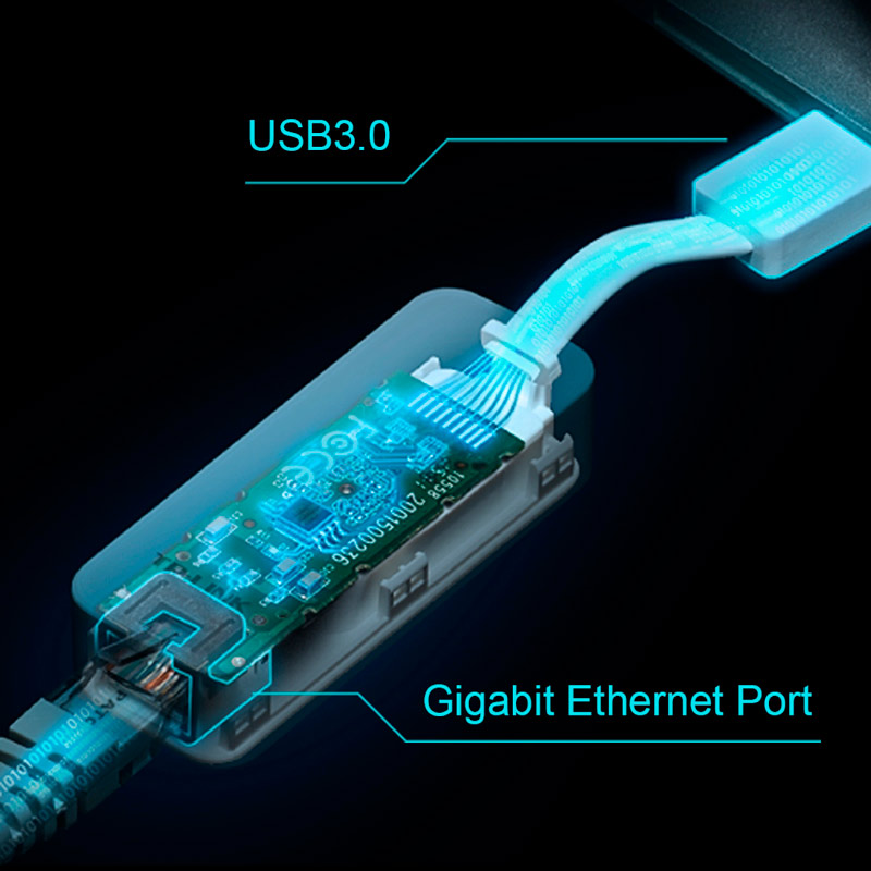 تبدیل TP-LINK UE300 LAN TO USB3.0