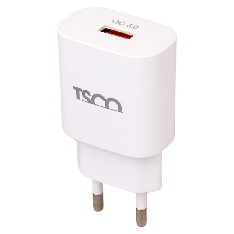 شارژر دیواری فست شارژ TSCO TTC61 QC3 PD 3.6A + کابل تایپ سی
