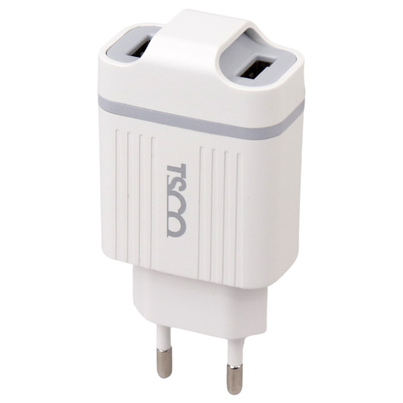 شارژر دیواری TSCO TTC49N 2Port 2.1A 10.5W + کابل تایپ سی