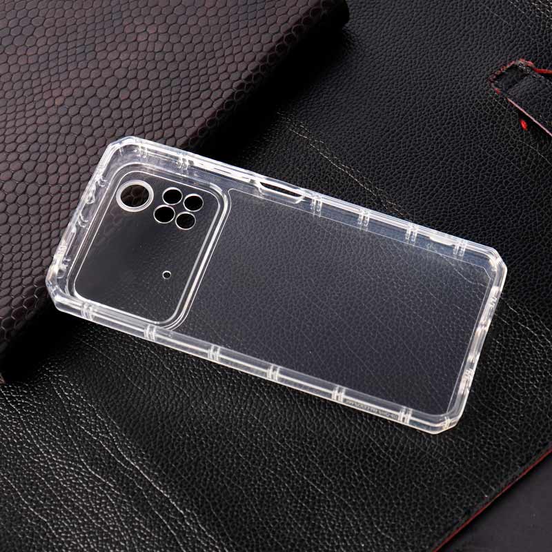قاب ژله ای ضربه گیر بی رنگ محافظ لنزدار Xiaomi Poco M4 Pro