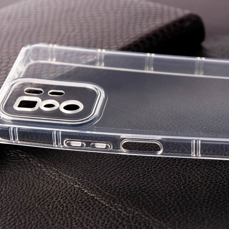 قاب ژله ای ضربه گیر بی رنگ محافظ لنزدار Xiaomi Poco X3 GT