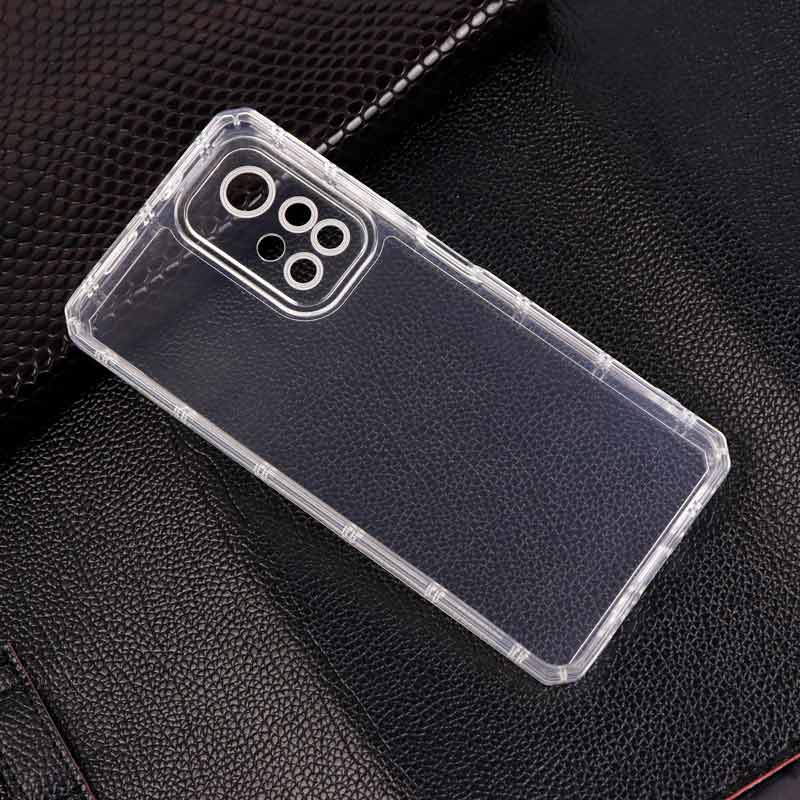 قاب ژله ای ضربه گیر بی رنگ محافظ لنزدار Xiaomi Redmi Note 11 5G (China)
