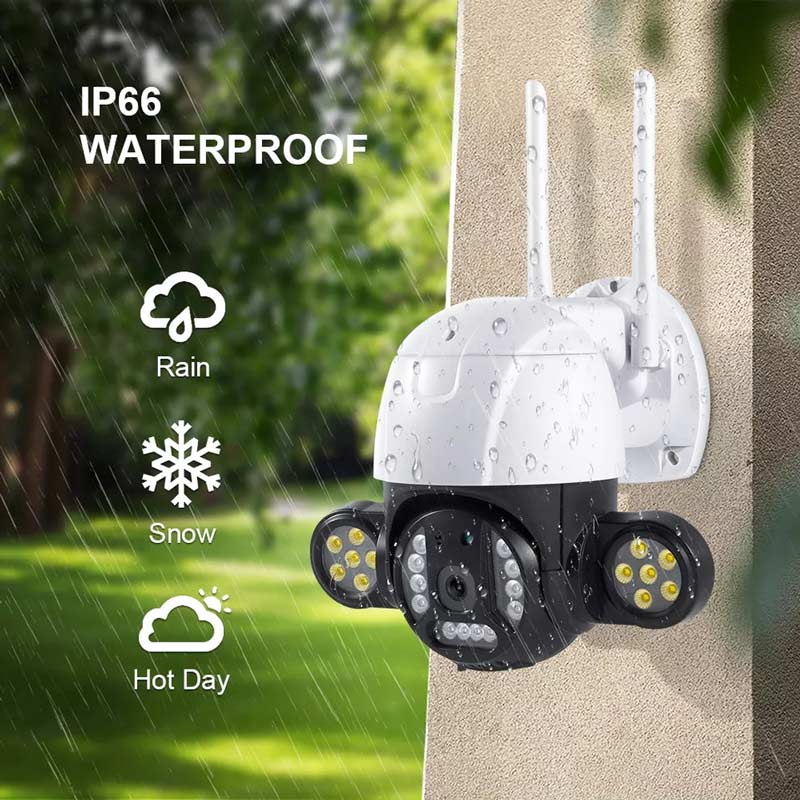 دوربین مینی اسپید دام وای فای Mini Speed Dome Wifi P30 V380 Pro Starlight