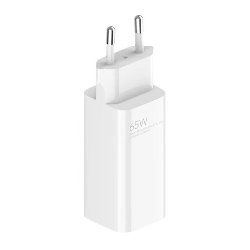 شارژر دیواری فست شارژ Xiaomi AD652GEU 2Port 5A 65W + کابل تایپ سی