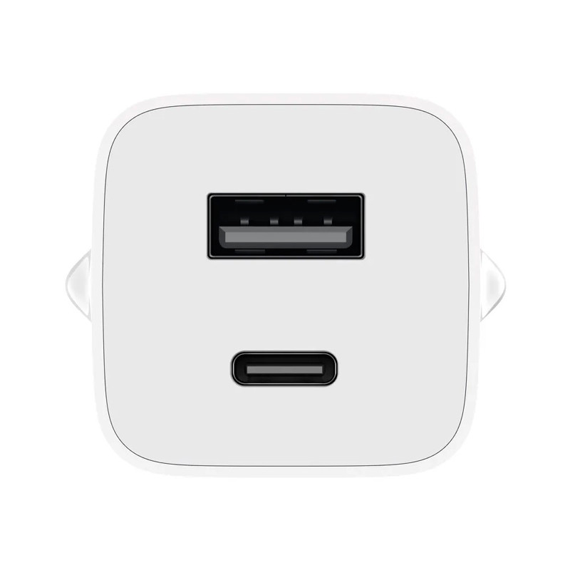 شارژر دیواری فست شارژ Xiaomi AD652GEU 2Port 5A 65W + کابل تایپ سی