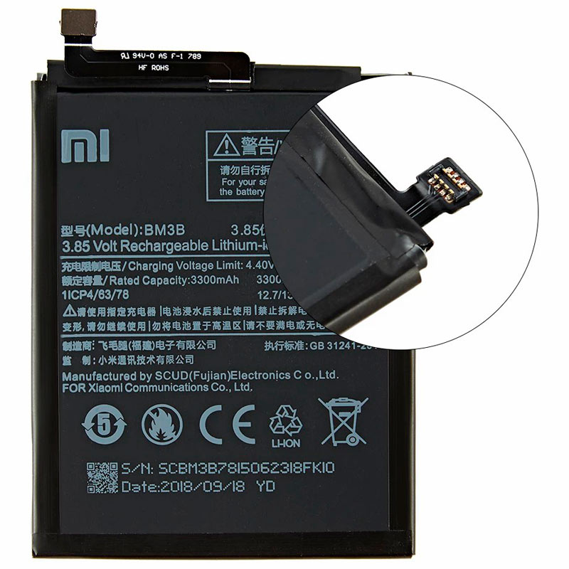 باتری موبایل اورجینال Xiaomi BM3B