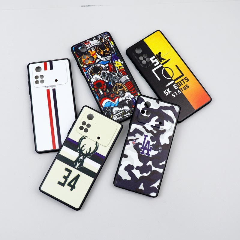 قاب دور ژله ای طرحدار پسرانه محافظ لنزدار ایرانی Xiaomi Poco M4 Pro