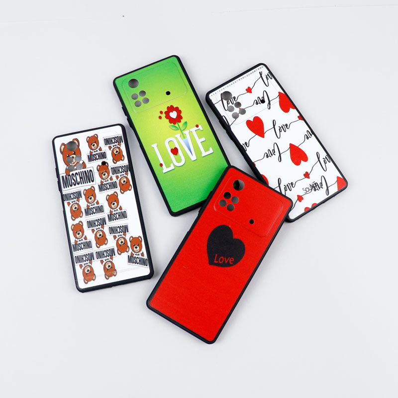 قاب دور ژله ای طرحدار دخترانه محافظ لنزدار ایرانی Xiaomi Poco M4 Pro