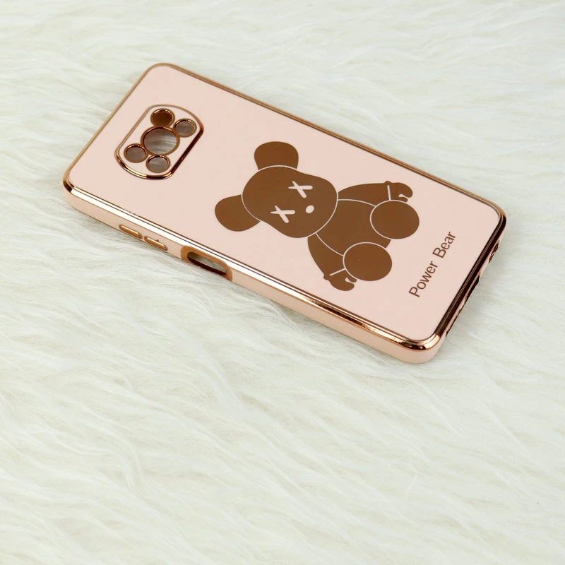 قاب My Case Power Bear شیائومی Poco X3 محافظ لنزدار