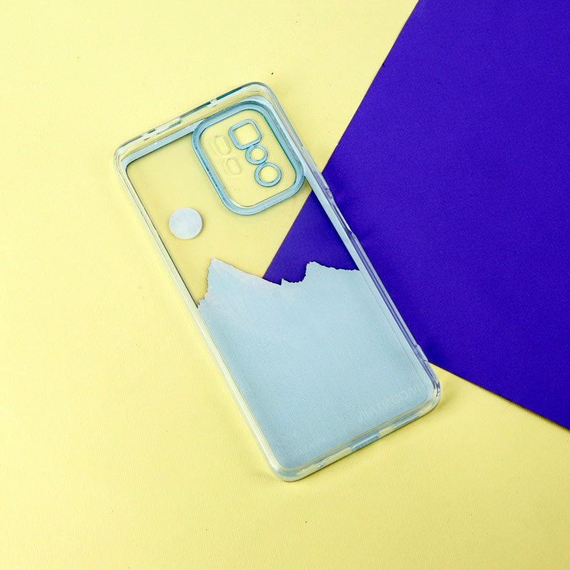 قاب ژله ای شفاف طرح کوهستان محافظ لنزدار Xiaomi Poco X3 GT