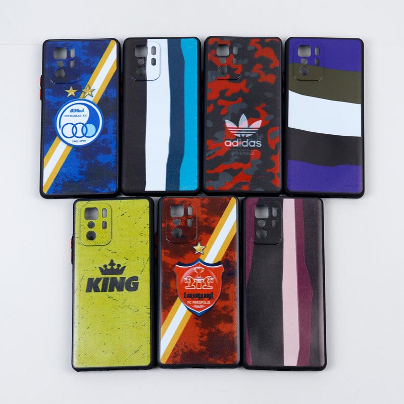 قاب دور ژله ای طرحدار پسرانه محافظ لنزدار ایرانی Xiaomi Poco X3 GT