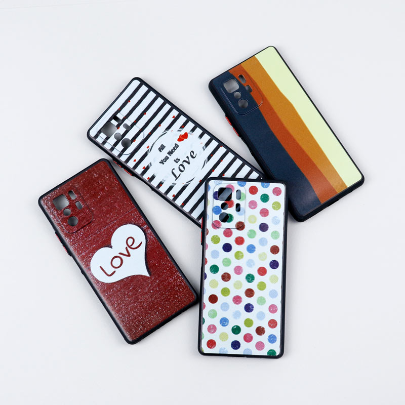قاب دور ژله ای طرحدار دخترانه محافظ لنزدار ایرانی Xiaomi Poco X3 GT