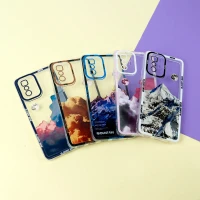 قاب ژله ای شفاف طرح کوهستان محافظ لنزدار Xiaomi Poco X3 GT