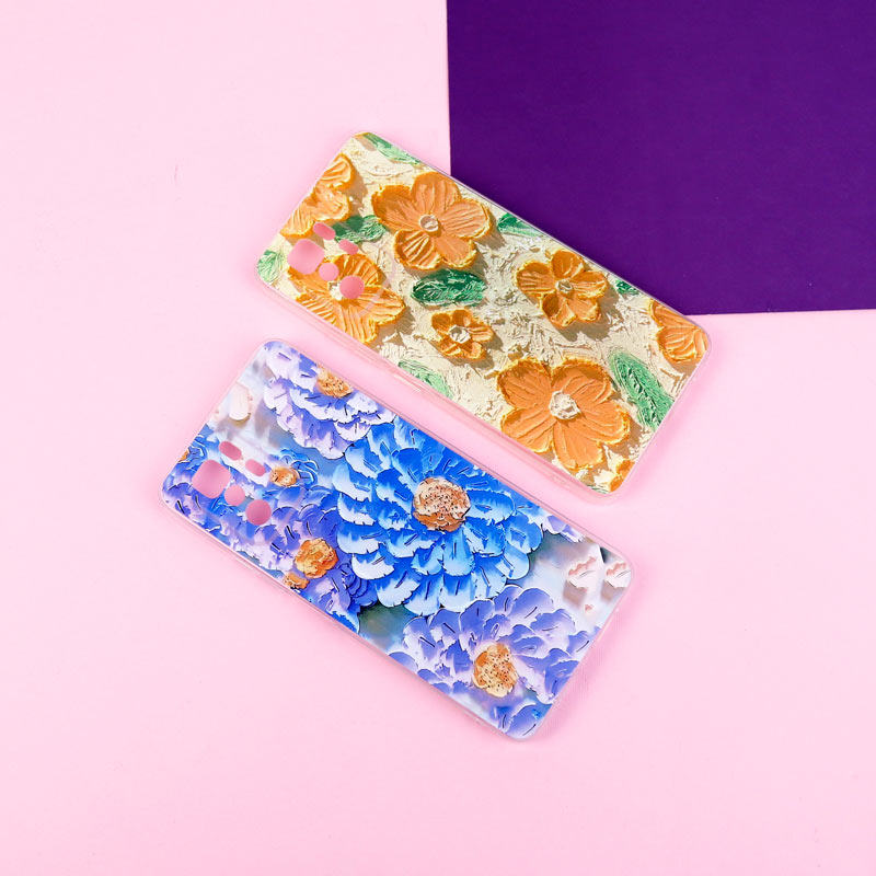 قاب ژله ای طرحدار گل برجسته محافظ لنزدار Xiaomi Poco X3 GT