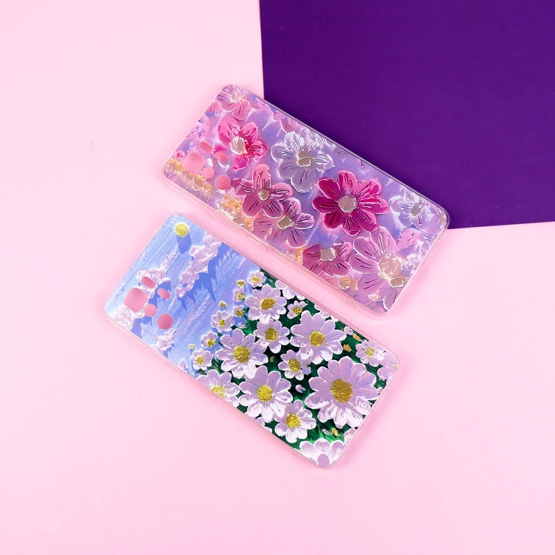 قاب ژله ای طرحدار گل برجسته محافظ لنزدار Xiaomi Poco X3 GT