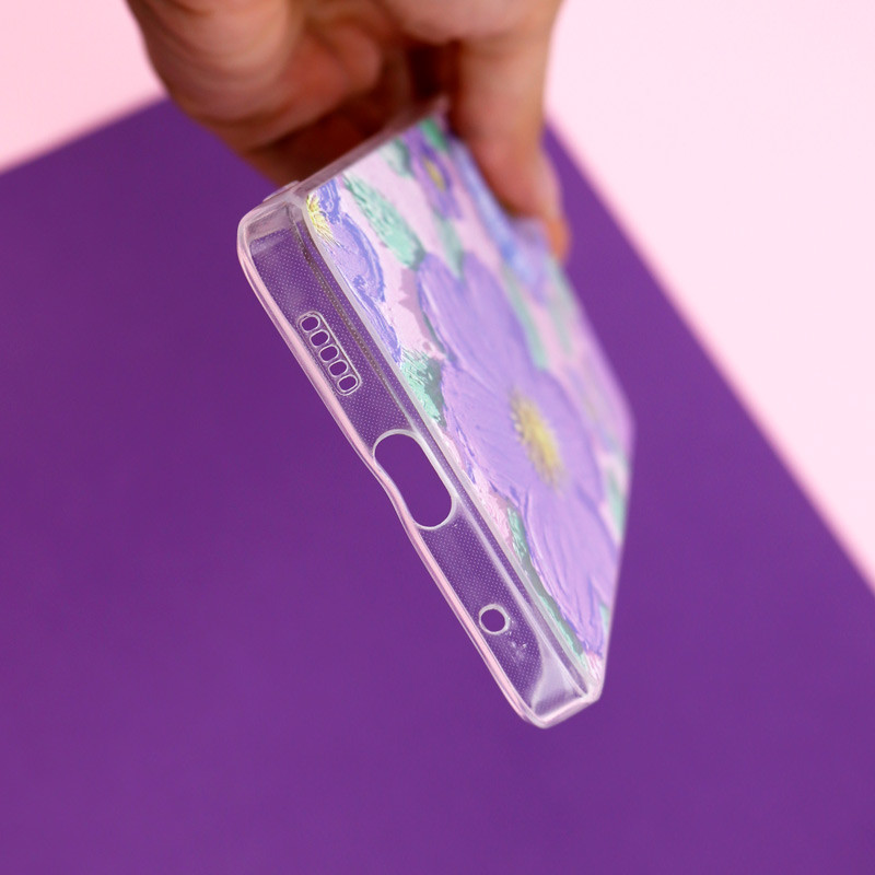 قاب ژله ای طرحدار گل برجسته محافظ لنزدار Xiaomi Poco X3 GT