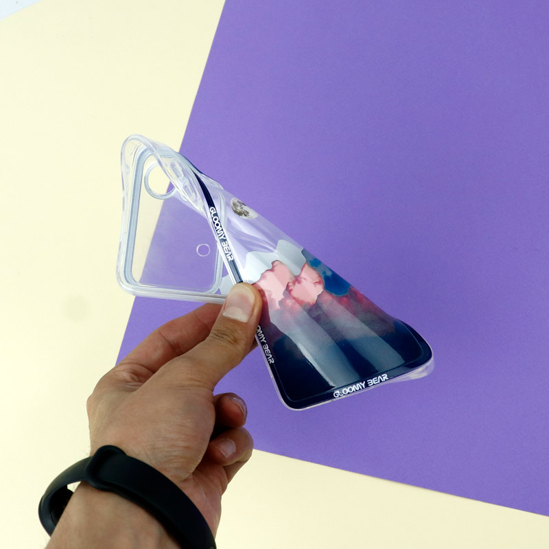 قاب ژله ای شفاف طرح کوهستان محافظ لنزدار Xiaomi Poco X4 Pro 5G