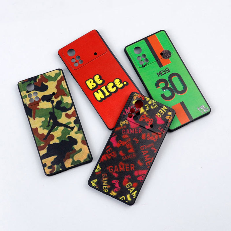قاب دور ژله ای طرحدار پسرانه محافظ لنزدار ایرانی Xiaomi Poco X4 Pro 5G